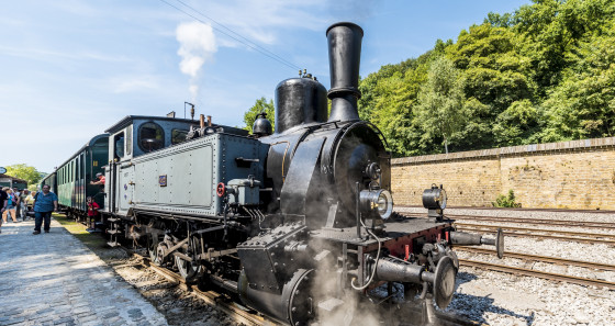 Ein echtes Highlight im Süden des Landes und dies nicht nur für die kleinen Besucher, ist die historische Dampfeisenbahn „Train 1900“ im Fond-de-Gras. (Copyright Pulsa Pictures - ORT SUD)