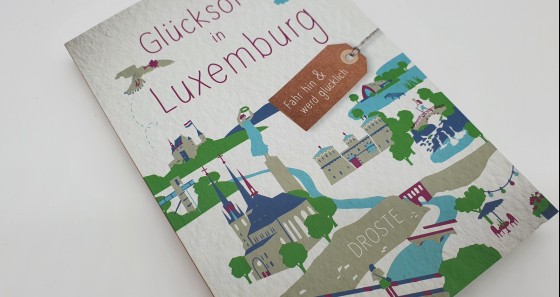In diesem Buch über Luxemburg stehen Glücksorte an erster Stelle - wie der Titel es schon verrät.